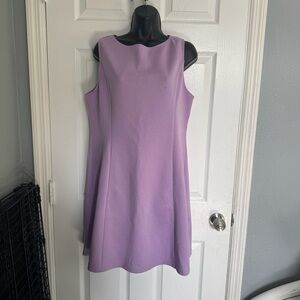 NWT Wiholl Chic Lavender Sleeveless Mini Dress